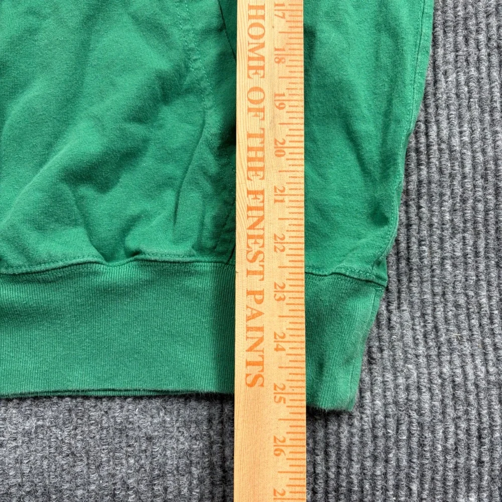 J. Crew Hoodie Mens XS Green Long Sleeve Pullover Sweatshirt Cotton Blend